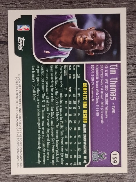 1999-00 Topps #159 Tim Thomas
