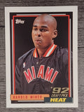 1992-93 Topps #278 Harold Miner RC