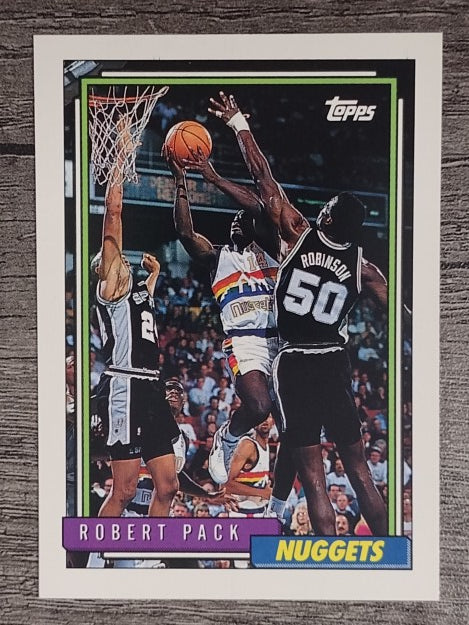 1992-93 Topps #366 Robert Pack