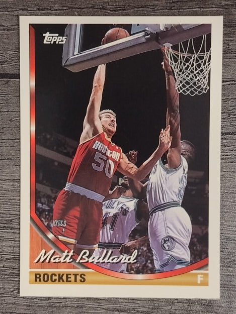 1993-94 Topps #17 Matt Bullard