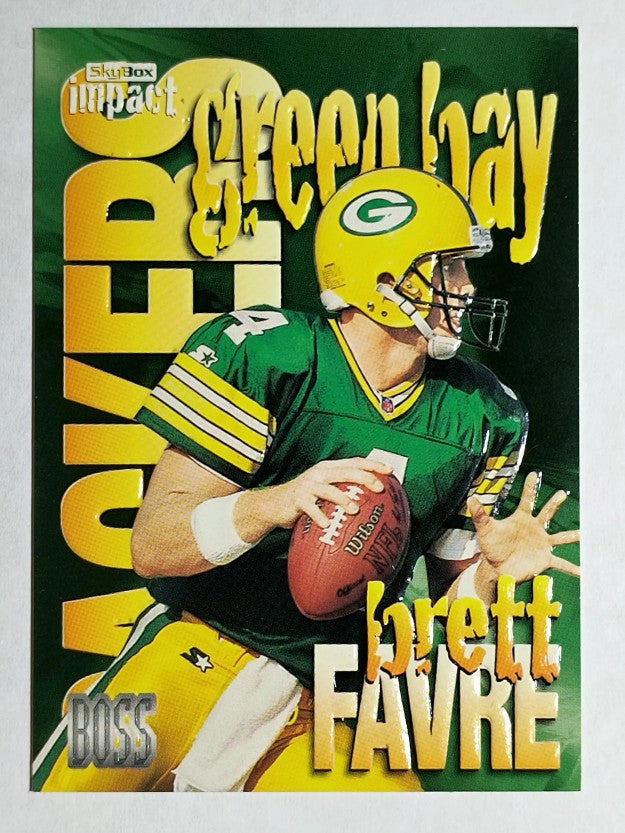 1997 SkyBox Impact Boss #10 Brett Favre