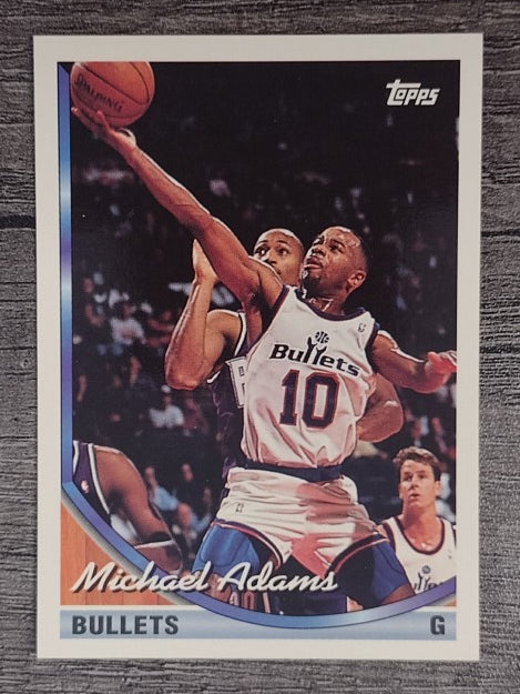 1993-94 Topps #371 Michael Adams