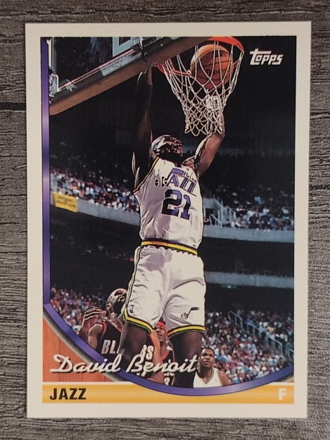 1993-94 Topps #51 David Benoit
