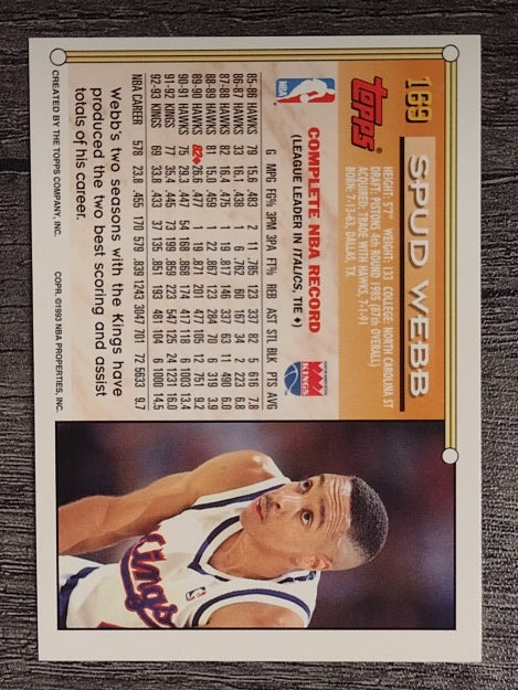 1993-94 Topps #169 Spud Webb
