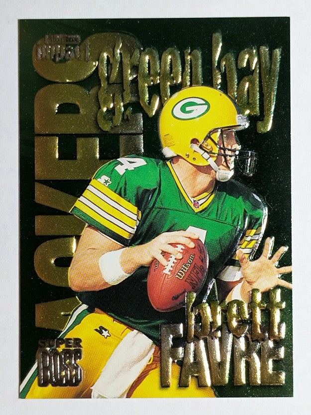 1997 SkyBox Impact Boss Super Boss Foils #10 Brett Favre