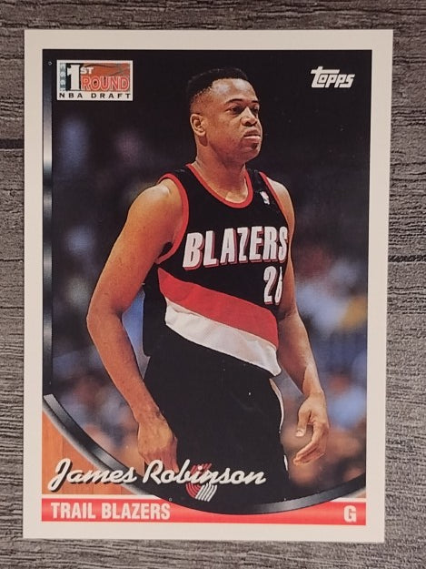 1993-94 Topps #213 James Robinson RC