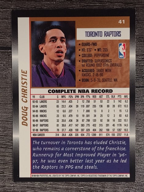 1998-99 Topps #41 Doug Christie