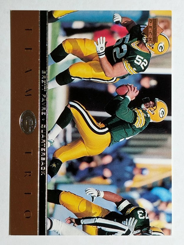 1996 Upper Deck Team Trio #TT50 Brett Favre
