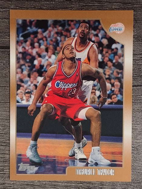 1998-99 Topps #122 Maurice Taylor