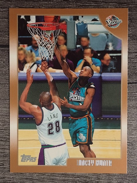 1998-99 Topps #8 Lindsey Hunter