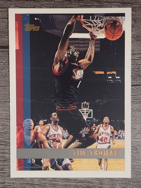 1997-98 Topps #114 Tim Thomas RC