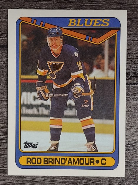 1990-91 Topps #332 Rod Brind'Amour RC
