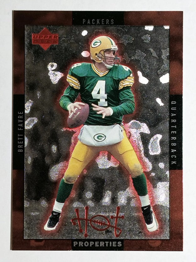 1996 Upper Deck Hot Properties #HT4 Brett Favre/Rick Mirer