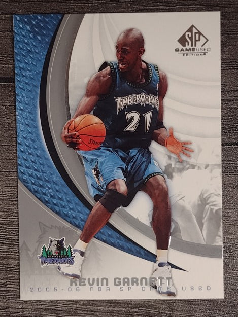 2005-06 SP Game Used #57 Kevin Garnett (EX)