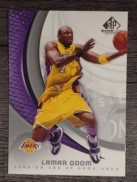 2005-06 SP Game Used #46 Lamar Odom