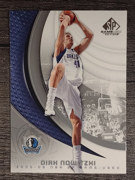 2005-06 SP Game Used #20 Dirk Nowitzki