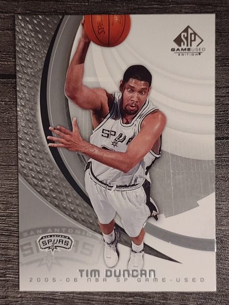 2005-06 SP Game Used #87 Tim Duncan