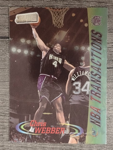 1998-99 Stadium Club #230 Chris Webber TRAN
