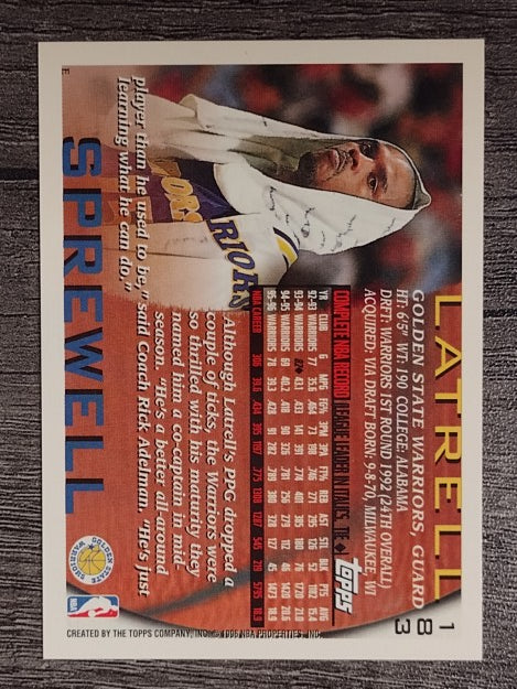 1996-97 Topps #183 Latrell Sprewell