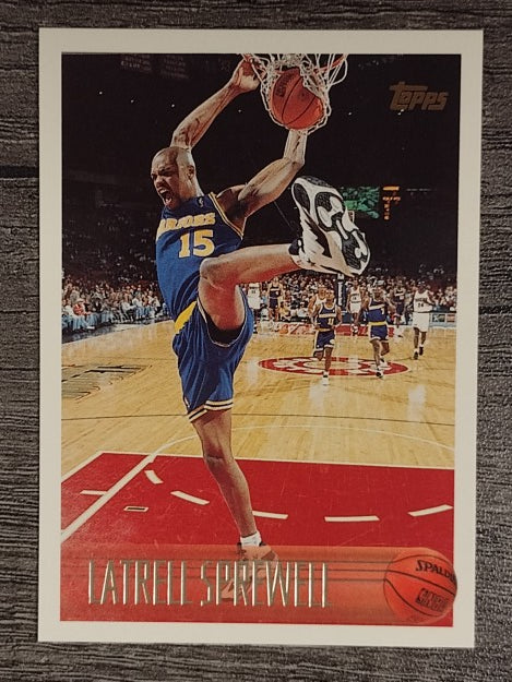 1996-97 Topps #183 Latrell Sprewell