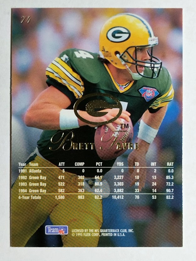 1995 Flair #74 Brett Favre