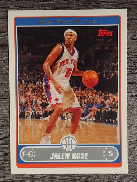 2006-07 Topps #108 Jalen Rose