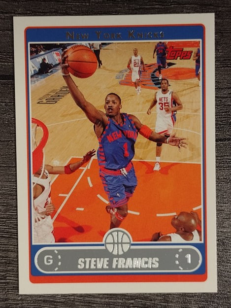 2006-07 Topps #193 Steve Francis