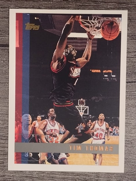 1997-98 Topps #114 Tim Thomas RC