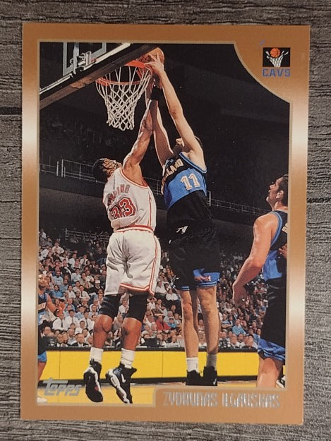 1998-99 Topps #102 Zydrunas Ilgauskas