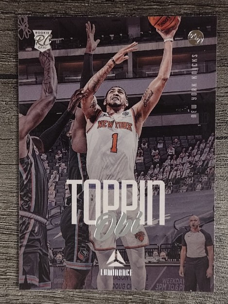 2020-21 Panini Chronicles #159 Obi Toppin/Luminance