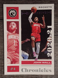 2020-21 Panini Chronicles #16 John Wall