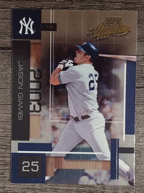2003 Absolute Memorabilia #83 Jason Giambi
