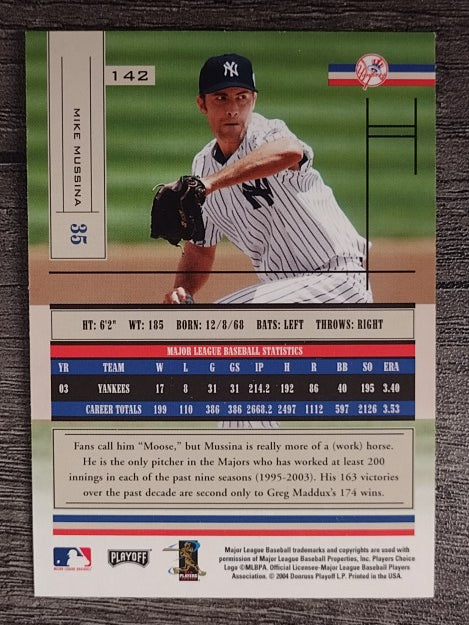 2004 Absolute Memorabilia Retail #142 Mike Mussina
