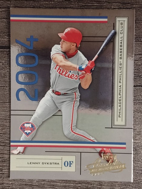 2004 Absolute Memorabilia Retail #160 Lenny Dykstra