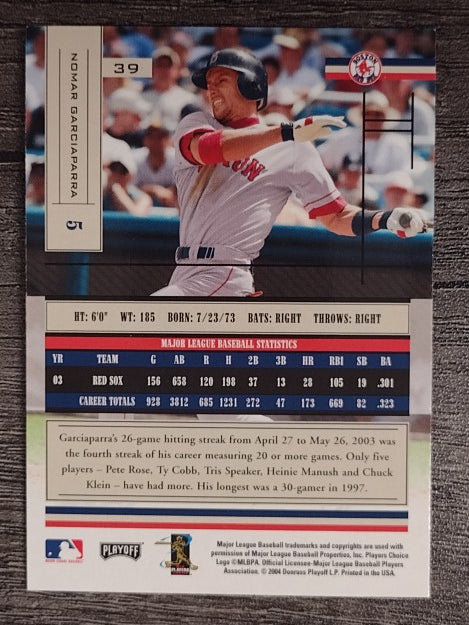 2004 Absolute Memorabilia Retail #39 Nomar Garciaparra