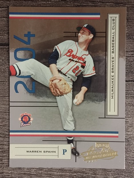 2004 Absolute Memorabilia Retail #25 Warren Spahn