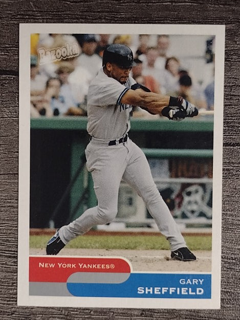 2004 Bazooka Minis #215 Gary Sheffield