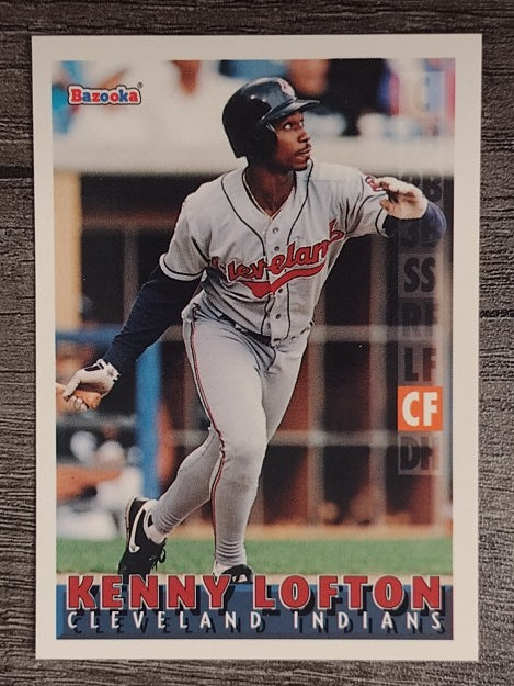 1995 Bazooka #22 Kenny Lofton