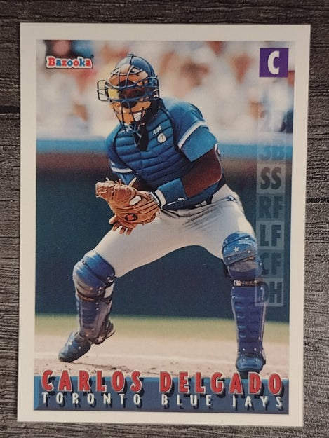 1995 Bazooka #124 Carlos Delgado