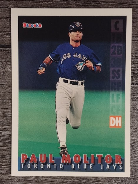 1995 Bazooka #102 Paul Molitor