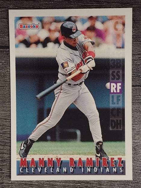 1995 Bazooka #109 Manny Ramirez