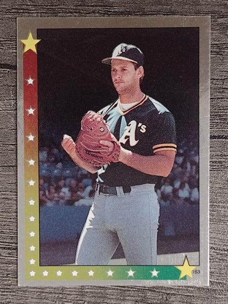 1990 Topps Sticker Backs #1 Will Clark