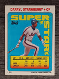 1990 Topps Sticker Backs #20 Darryl Strawberry
