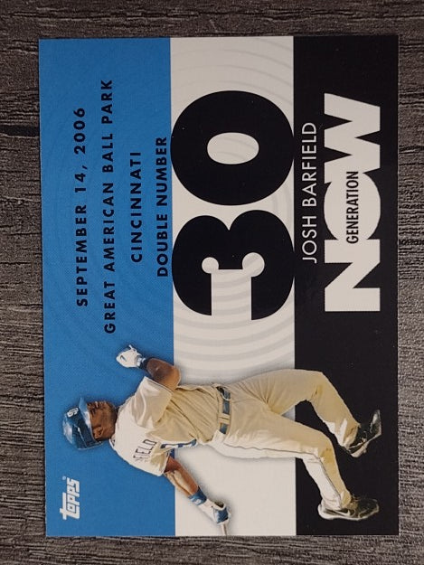 2007 Topps Generation Now #GN580 Josh Barfield
