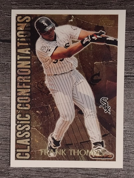 1996 Topps Classic Confrontations #CC5 Frank Thomas
