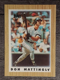 1987 Topps Mini Leaders #65 Don Mattingly