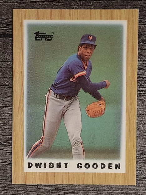 1987 Topps Mini Leaders #23 Dwight Gooden