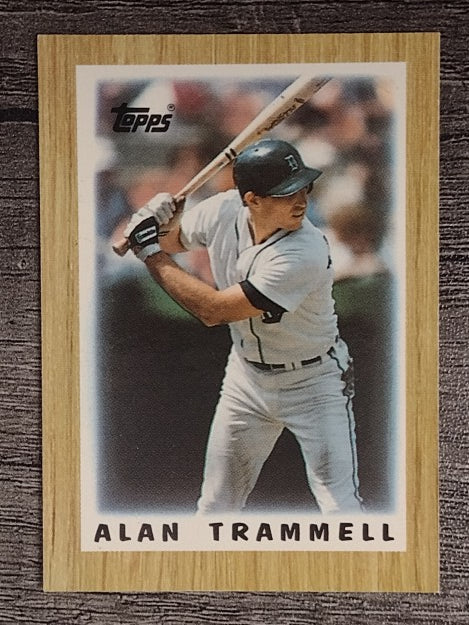 1987 Topps Mini Leaders #56 Alan Trammell DP