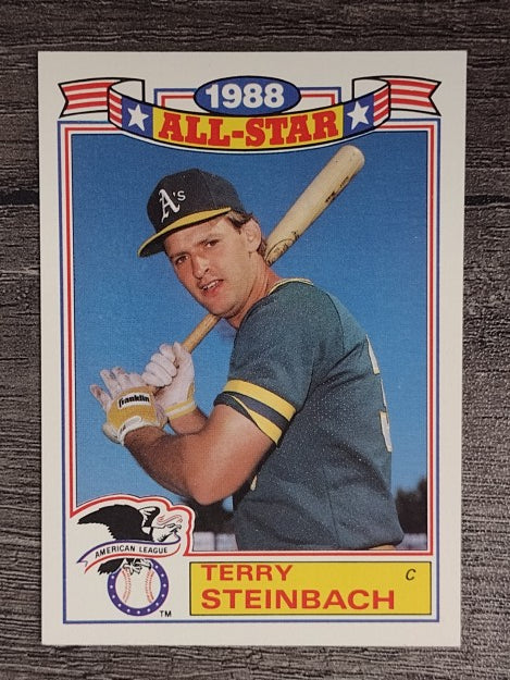 1989 Topps Glossy All-Stars #9 Terry Steinbach