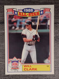 1989 Topps Glossy All-Stars #13 Will Clark